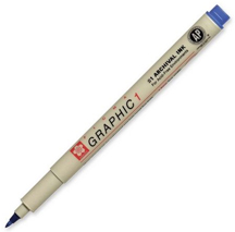 Sakura Pigma Graphic Pen 1.00mm - Blue