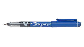 Pilot V-Signpen - Blue