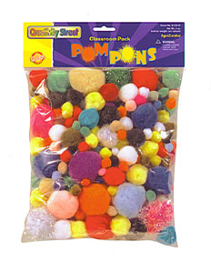 Pom Poms Class Pack 5oz Assorted