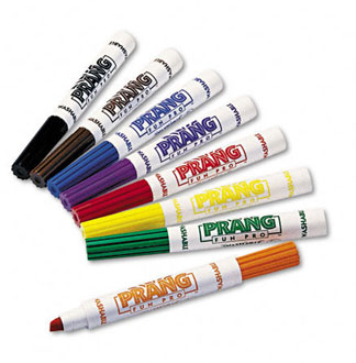 Prang Washable Markers Conical Tip Set of 8