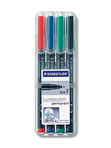 Staedtler Lumocolor Permanent Set of 4 - M