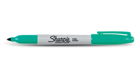 Sharpie Fine Point Permanent Marker   Aqua