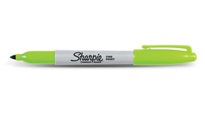 Sharpie Fine Point Permanent Marker  Lime