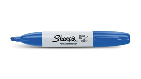 Sharpie Permanent Marker Chisel Tip - Blue