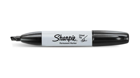 Sharpie Permanent Marker Chisel Tip - Black