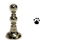 Small Decorative Wax Seal - Paw Print