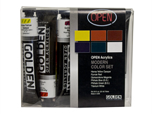 Golden OPEN Acrylics Modern Colour Set of 6