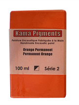 Kama Encaustic 100ml Permanent Orange