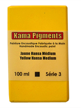 Kama Encaustic 100ml Hansa Yellow Medium