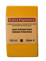 Kama Encaustic 100ml Cadmium Yellow Deep