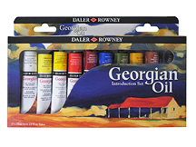 Daler Rowney Georgian Oil Intro Set of 10x22ml