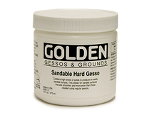 Golden Sandable Hard Gesso 16oz