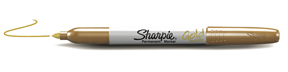 Sharpie Fine Point Permanent Marker  Metallic Gold