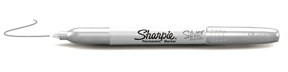 Sharpie Fine Point Permanent Marker   Metallic Silver