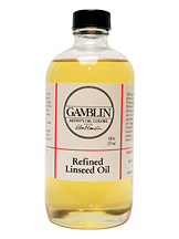 Gamblin Refined Linseed Oil 8oz