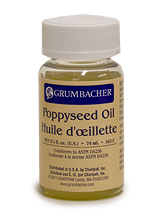 Grumbacher Poppyseed Oil 2.5oz