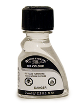 Winsor & Newton Distilled Turpentine 75ml