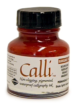 Daler-Rowney Calli Ink 1oz Burgundy