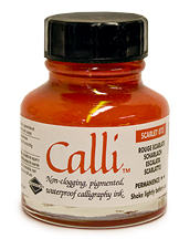 Daler-Rowney Calli Ink 1oz Scarlet