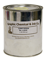 Graphic Chemical Lump Rosin 1lb