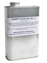 Graphic Chemical Burnt Plate Oil #3 16oz