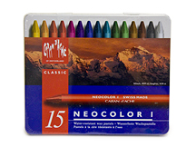 Caran D’Ache Neocolor I Wax Oil Pastels - Set of 15