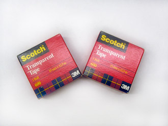 3M Scotch Transparent #600 Tape ¾” x 36yds Refill