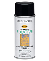 Grumbacher Workable Fixative Spray 11.75oz