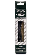 Winsor & Newton Vine Charcoal Extra Soft Box of 3