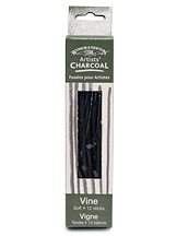 Winsor & Newton Vine Charcoal Soft Box of 12