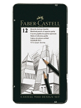 Faber-Castell 9000 Graphite Pencils Design Set