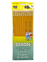 Dixon Graphite Pencils #2 HB Set of 10
