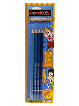 General’s Graphite Drawing Pencils Set of 4