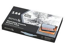 Reeves Graphite Sketching Pencils School Pack 144