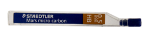 Staedtler Mars Micro Carbon Lead 0.5mm HB x12