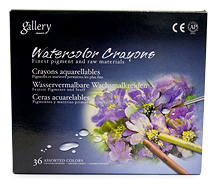 Mungyo Gallery Watercolour Crayons Set of 36