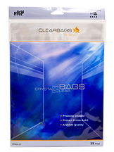 Crystal Clear Bags 8x10 Pack of 25