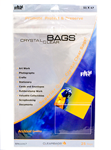 Crystal Clear Bags 11x17 Pack of 25
