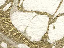 Thai Marbled 24x36 Momi White Gold
