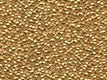 Indian Embossed 22x30 Pebbles Gold