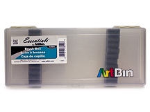 ArtBin Brush Box with Foam Inserts Translucent