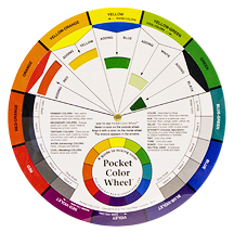 Pocket Colour Wheel Mixing Guide 5.25"