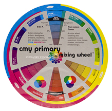 CMY Primary Mixing Wheel 7.75"