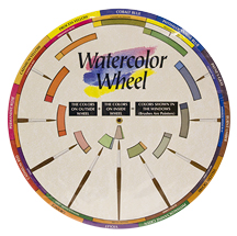 Watercolour Wheel 9.875"