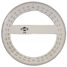 Alvin 360° Circular Protractor 6"