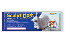 Mungyo Sculpt-Dry Air Dry Clay 500g White