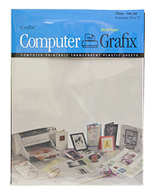 Grafix Inkjet Transparency Film 8.5x11 Pack/6