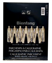Bienfang Calligraphic Parchment Pad 8.5x11 White