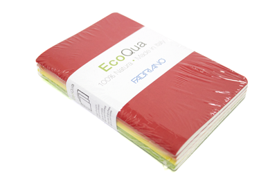 Fabriano EcoQua Pocket Blank 3.5"X5.5" - Set of 4 Warm