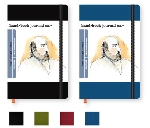 Travelogue Journal – Pocket Portrait 3.5 x 5.5 in. –  Blue